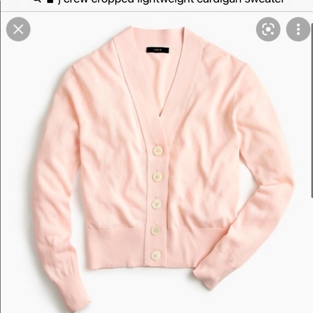 J. Crew  lightweight cardigan sweater, size small